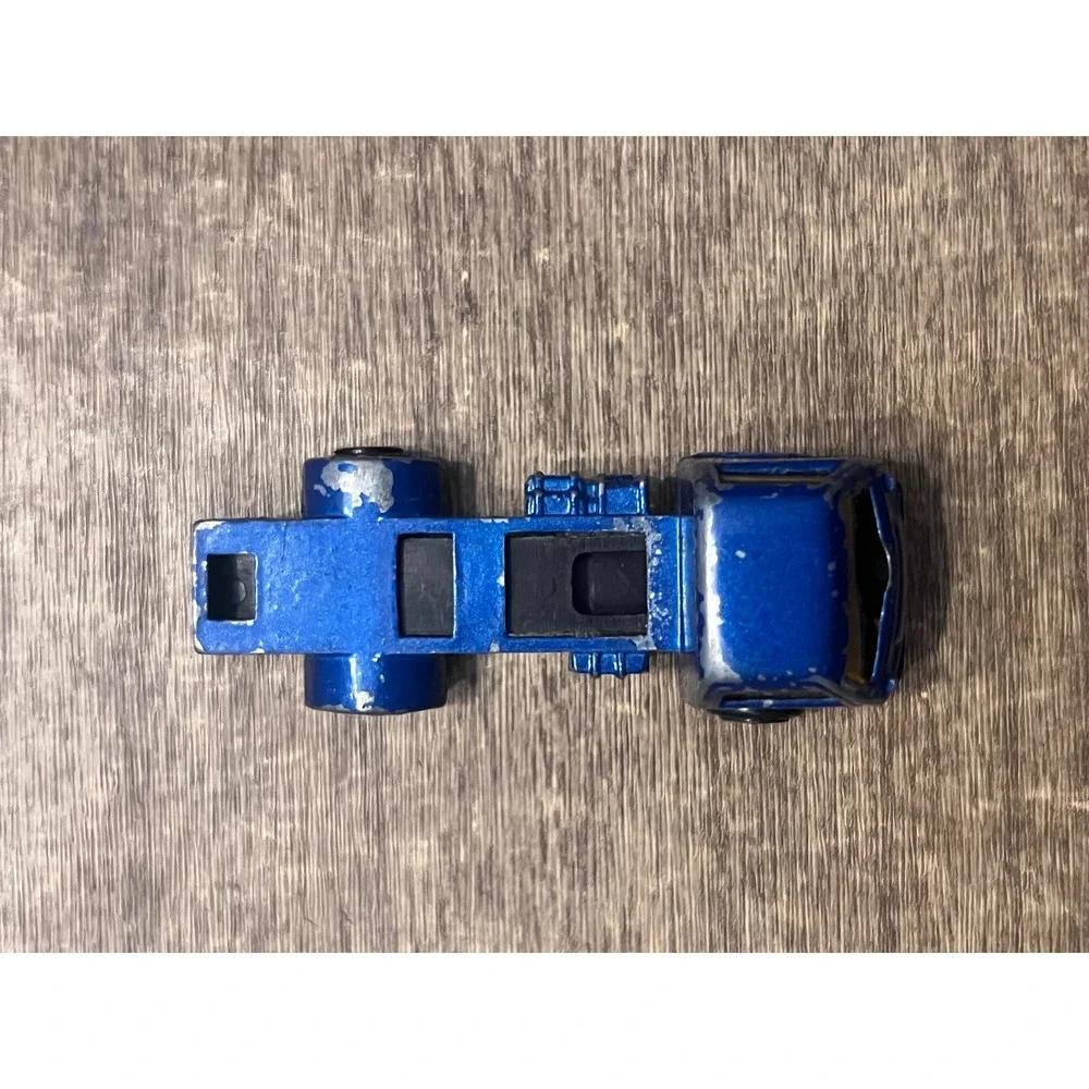 Vintage Blue Transport Truck Semi Unbranded‎ Made In China Loose Die Cast EUC